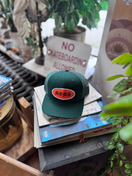 Moms script trucker hat