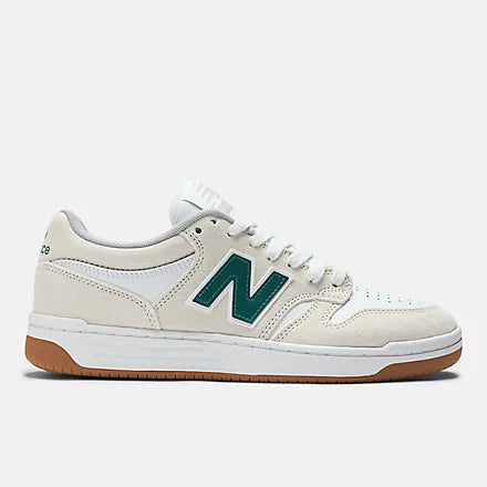 new balance  480 white/green