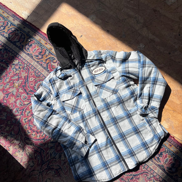 MOMS crew Quilted zip mom Flannel